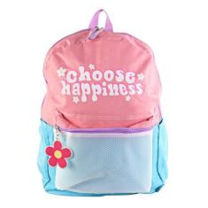 Imagem de Bolsa Mochila Feminina Escolar Choose Happiness - Clio Style