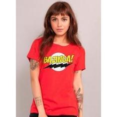 Imagem de Camiseta Feminina The Big Bang Theory Bazinga! Clássica
