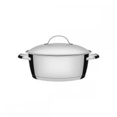 Imagem de CaÇArola Rasa Tramontina Allegra Em AÇO Inox Com Fundo Triplo 24 Cm 4,2 L 62653240