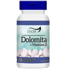 Imagem de Dolomita com vitamina D 120 cápsulas saúde dos ossos - duom