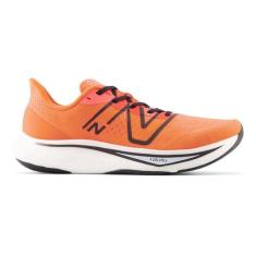 Imagem de Tênis New Balance Fuelcell Rebel V3 Masculino Laranja Neon