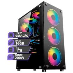 Imagem de Pc Gamer Computador Cpu Intel I5 Hd 1tb Memoria Ram 16gb