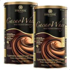 Imagem de Kit 2 Whey Protein Cacao 900G Essential Nutrition
