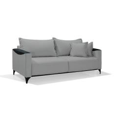 Imagem de Sofá 3 Lugares Quartzo Linho 216cm Redenobre