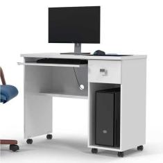 Imagem de Mesa Para Computador Office Vicenza Lukaliam Branco