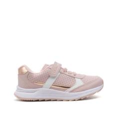 Imagem de Tênis Infantil Club Happy Action Detalhe Metalizado Rosa Claro, Rosa c