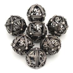 Imagem de Acessórios de jogo de tabuleiro Metal Dice Chips para todas as idades
