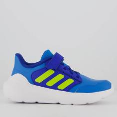 Imagem de Tênis Adidas Tensaur Run 3.0 Infantil Azul e Verde-Unissex