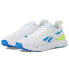 Imagem de Reebok Tênis masculino Nano Gym, Branco/verde desencadeado/azul cinético, 38