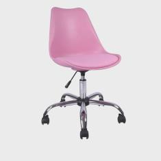 Imagem de Cadeira para Escritório Secretária Decorativa Eames Chicago