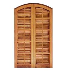 Imagem de Porta Balcão Itauba Abrir em Arco 1,20 X 2,10 Rodam Natural