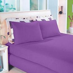 Imagem de Lençol De Malha Venesa Fio Penteado Solteiro 20-Cm Royal - Venesa Têxt