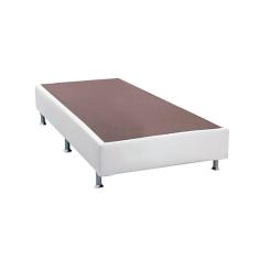 Imagem de Cama Box Base Solteiro Americana Courano White 88X188x23 Ortobom