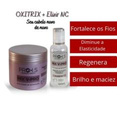 Imagem de Cronograma Capilar Kit Oxitrix + Elixir - Fortalecimento E Restauração