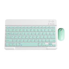Imagem de Teclado e mouse Bluetooth Mini Bt Teclado e mouse sem fio portátil par