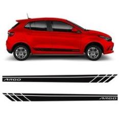 Imagem de Faixa Lateral Fiat Argo 2018/2021 Adesivo Portas Decorativo