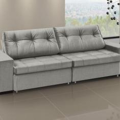 Imagem de Sofá Orion - Retrátil / Reclinável 260 Cm Linho - Estofados Grafani