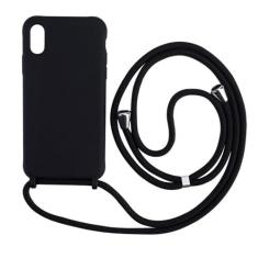 Imagem de Capa de telefone com cordão de colar para Samsung Galaxy S23 S22 S21 Plus S20 Ultra Note 20 S10 S9 A52 A72 A51 A71 Capa de corrente com alça, preta, para S20