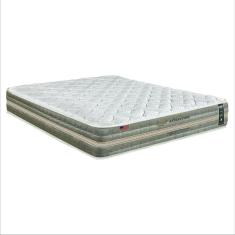 Imagem de Colchão King Mola Ensacada Attraction 27x193x203cm King Koil Cinza/Branco