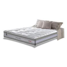 Imagem de Colchão Casal de Molas Ensacadas D33 Cama Inbox Select Firme 138x188x32 Cinza