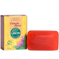 Imagem de Sabonete Canela Rosa Natural Glicerinado Ubon 110g