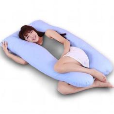 Imagem de Travesseiro De Corpo Para Gestante Apoio Gravida ul - Avm Enxovais
