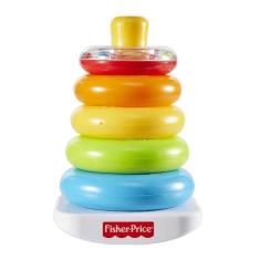 Imagem de Brinquedo Educativo Fisher-Price Pirâmide De Argola Colorida