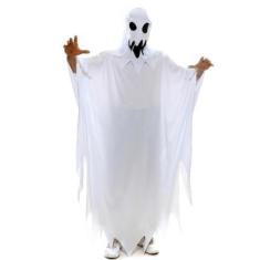Imagem de Fantasia Fantasma Túnica Adulto com Capuz - Halloween - Sulamericana, 