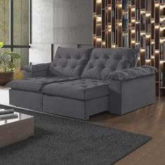 Imagem de Sofá Retrátil e Reclinável 250cm M147 Martins Estofados