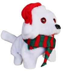 Imagem de Cachorro Musical Pelúcia Decoração De Natal Enfeite Natalino