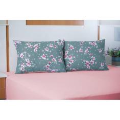 Imagem de Jogo Lençol Casal Doce Vida Gardenia 3 Peças Algodão