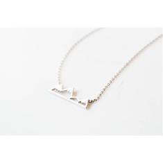 Imagem de Colar Cordão Montanhas De Gelo Folheado Prata