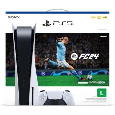 Imagem de Console Playstation 5 825 GB Sony Bundle EA Sports FC 24 4K