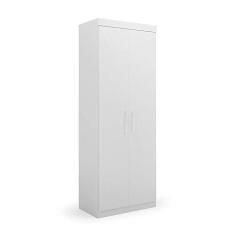 Imagem de Guarda Roupa Casal 2 Portas 2 Gavetas Gênova Plus Batrol Móveis Branco