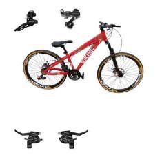 Imagem de Bicicleta Aro 26 Vikingx Tuff 25 21v Cambios1 Trocadores Shimano Alumi