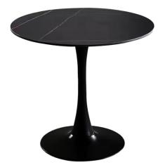 Imagem de Mesa de bistrô moderna mesa de bar redonda bistrô mesa de coquetel balcão de pub mesa de jantar de café e chá para casa, escritório, sala de jantar e cozinha