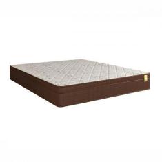 Imagem de Colchão Queen Dreemy Ultra D33 158x198x25 Marrom com Branco Apolospuma