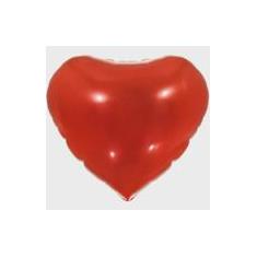 Imagem de Balao Metalizado Coracao Vermelho 90CM.