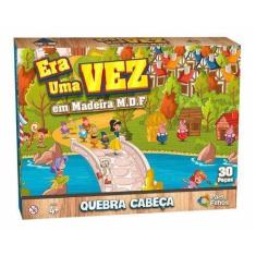 Imagem de Quebra Cabeça Puzzle Historias Era Uma Vez Com 30 Peças Em Mdf - 964 -
