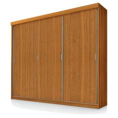Imagem de Guarda Roupa Casal Ímola 3 Portas de Correr Freijó - Luapa