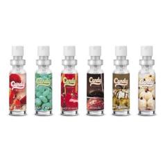 Imagem de Kit Coleção 3 Candy 7ml - 6 Perfumes de Bolso Linha Gourmand Thipos