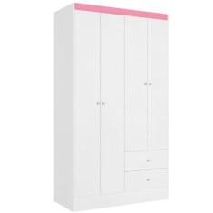 Imagem de Guarda Roupa/Roupeiro Thb 5819 Astro 4 Portas 2 Gavetas 182x102x47cm