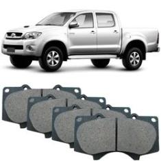 Imagem de Kit Pastilha Freio Toyota Hilux 2008 a 2012 Dianteira Frasle