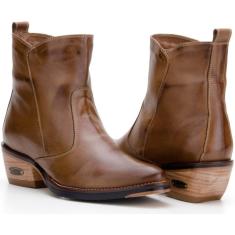 Imagem de Bota Country Capelli Boots em Couro com Cano Curto Feminina