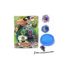 Kit 3 Beyblade Burst Slingshock Elemento X Hasbro + Lançador C/ Suporte  Grip - Tornado Gyro - Pião de Batalha - Magazine Luiza