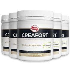 Imagem de Kit 5 Creatina Creafort Vitafor Pote 300G