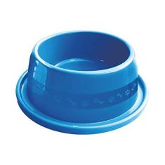 Imagem de Comedouro Plástico Anti Formiga 550Ml Azul Furacão Pet Para Cães