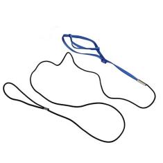 Imagem de Coleira para pássaros, ajustável, corda de tração para pássaros, atividades ao ar livre, corda de nylon com gancho para periquitos, calopsas, conures, araras, pássaros do amor, tentilhões