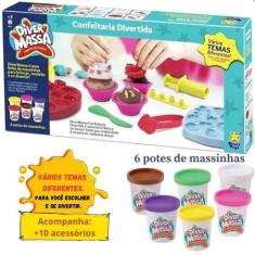 Imagem de Massinha Modelar Diver Massa Confeitaria Divertida Divertoys - Diver T