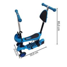 Imagem de Patinete Infantil 3X1 Com Cesta Joaninha Até 50Kg Importway